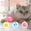 SOARFLY Interactive Plush Cat Toy Balls, Interactive Cat Toy, Cat