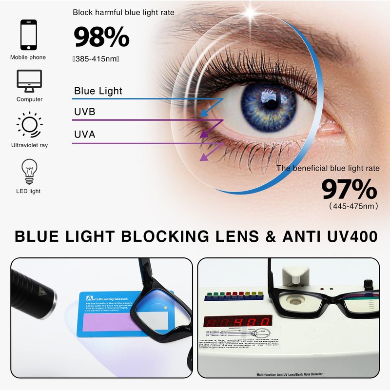 Readers for Women Oprah Style Square Reading Glasses with Spring