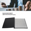 Coin Collecting Holder Album 250 Pockets Transparent PVC Thick Waterproof