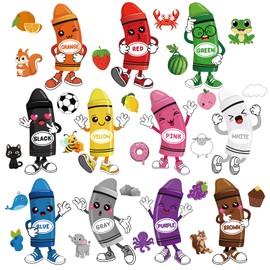 33Pcs Color Posters for Classroom, Preschool Wall Posters for Classroom Decoration, Color Bulletin Board Sets for Toddler Preschool Learning Decorations Wall Decor