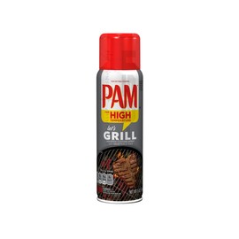 PAM No-Stick Cooking Oil Spray especially for GRILLING with High Temperature Formula, 5 oz - Made with 100% Natural Vegetable Oil ! Great fot less or Fat-Free Cooking!