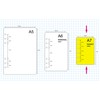 Replacement Pocket Format 8 x 12 cm with 6 Holes