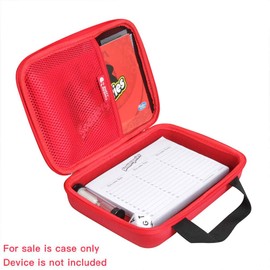 Hermitshell Hard Travel Case for Scattergories Game Board Games(Only Case) (Red)
