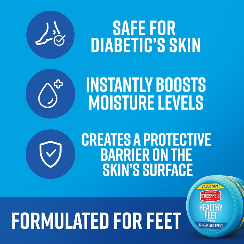 O'Keeffe's for Healthy Feet Foot Cream - 6.4 oz Jar