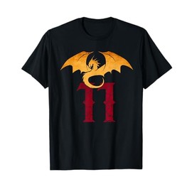 11 Year Old Birthday Dragon Fantasy 11th Bday Boy T-Shirt