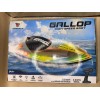 Hongxunjie NEW Gallop High-Speed RC TORNADO Boat w LED Light