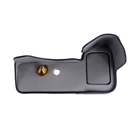 Rieibi Alpha 7 IV Camera Case PU Leather Half Case for Sony a7 IV a7S III A1 Digital Camera Protective Case for Sony A7M4 A7SM3 Alpha 1, black, Camera case