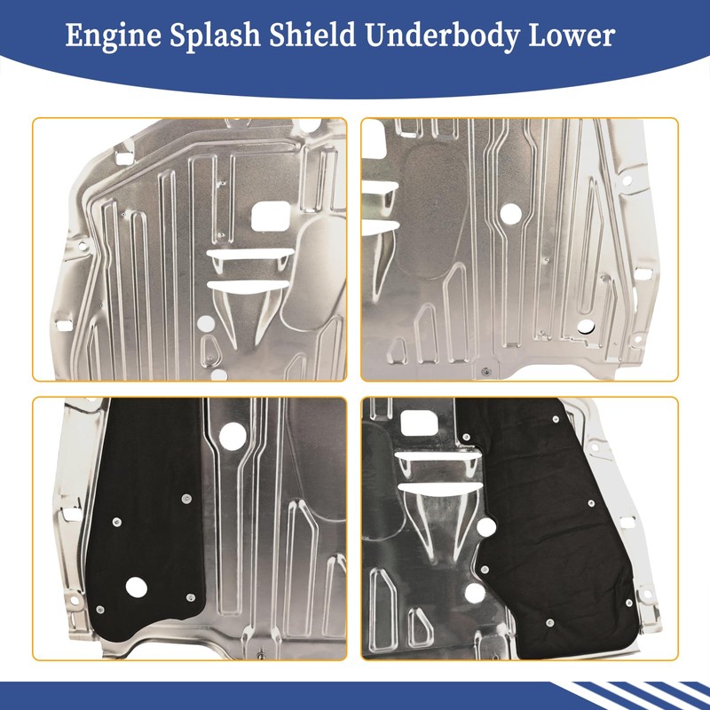 Getfarway Engine Splash Shield Underbody Lower 74110-TBA-A00 Compatible with Honda