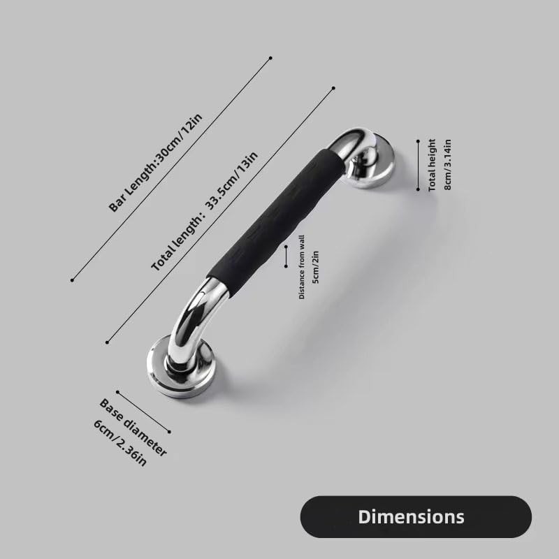 2 Pack Shower Grab Bars, 304 Stainless Steel Rail Bars