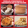 SugarWhisk Mini Pizzelle Maker Machine with a 3'' Cutter, Mini