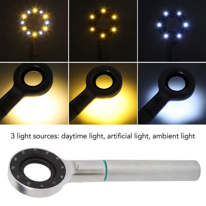 Dental Base Light Oral Shade Matching Light Tricolor LED Lamp