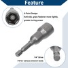 Hihaha Impact Socket Hardware Tool for Car Motorcycle Dirtbike Repair