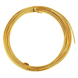 Artemio 5m Gold Aluminium Wire 1.5mm x 5m