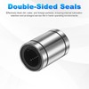 PATIKIL LM25UU Straight Ball Bearing, Inner Diameter 1.0 inches (25