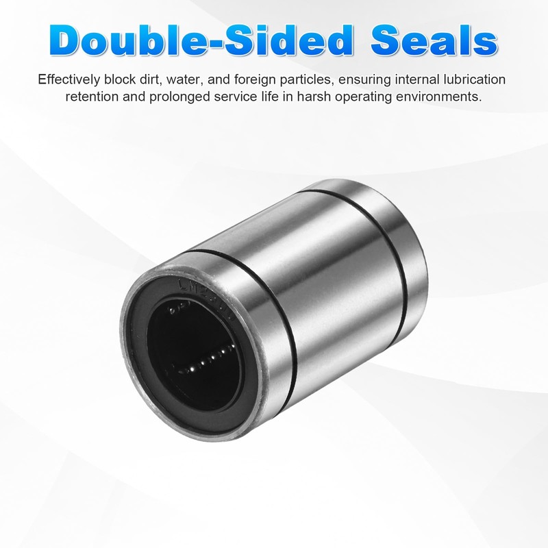 PATIKIL LM25UU Straight Ball Bearing, Inner Diameter 1.0 inches (25