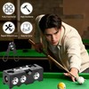 11-in-1 multifunctional cue repair kit,tip shaper,cutter,pricker,cleaner,billiards supply,portable maintenance tool for