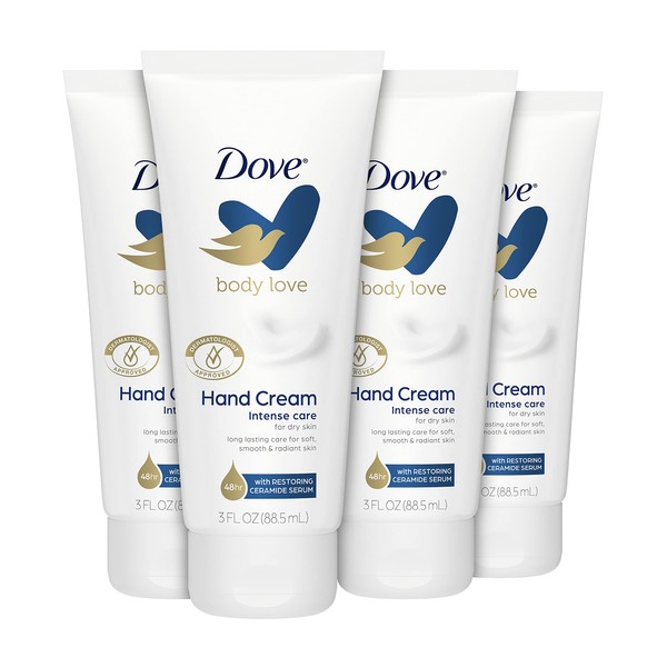 Dove Body Love Moisturizing Hand Cream for Rough or Dry