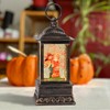 Fall Snow Globes, Scarecrow Couple with Pumpkin Scene Snow Globes,