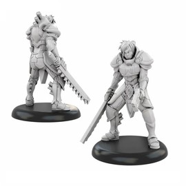 Starfinder Miniatures: Knight of Golarion Sci-Fi RPG Miniature - Table Figure for Starfinder & DND - Primed and Ready to Paint - RPGs, Wargames & Collectors - by Archon Studio
