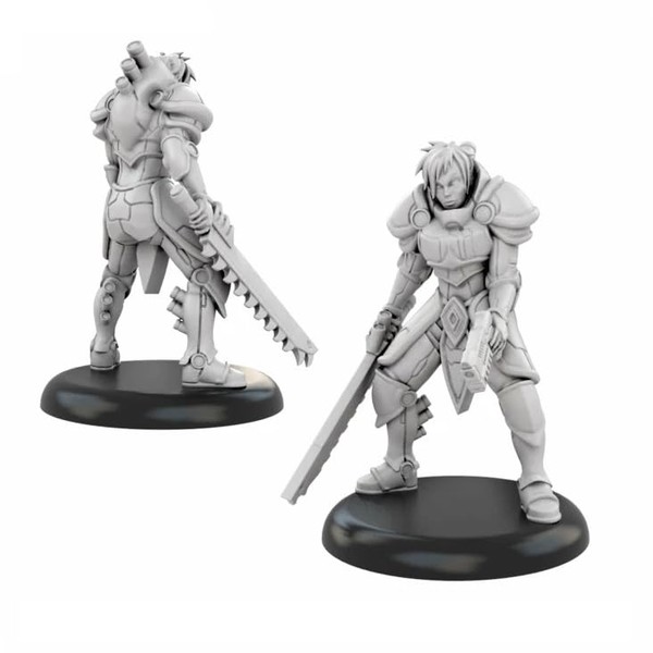 Starfinder Miniatures: Knight of Golarion Sci-Fi RPG Miniature - Table
