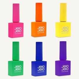 Jello Jello Hello Summer 6 types of individual neon color gels / 젤로젤로 헬로썸머 6종 단품 네온컬러젤