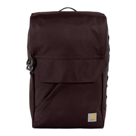 Carhartt 21L Top-Load Backpack, Water Resistant Coated Canvas Base with Laptop Sleeve, Port, One Size