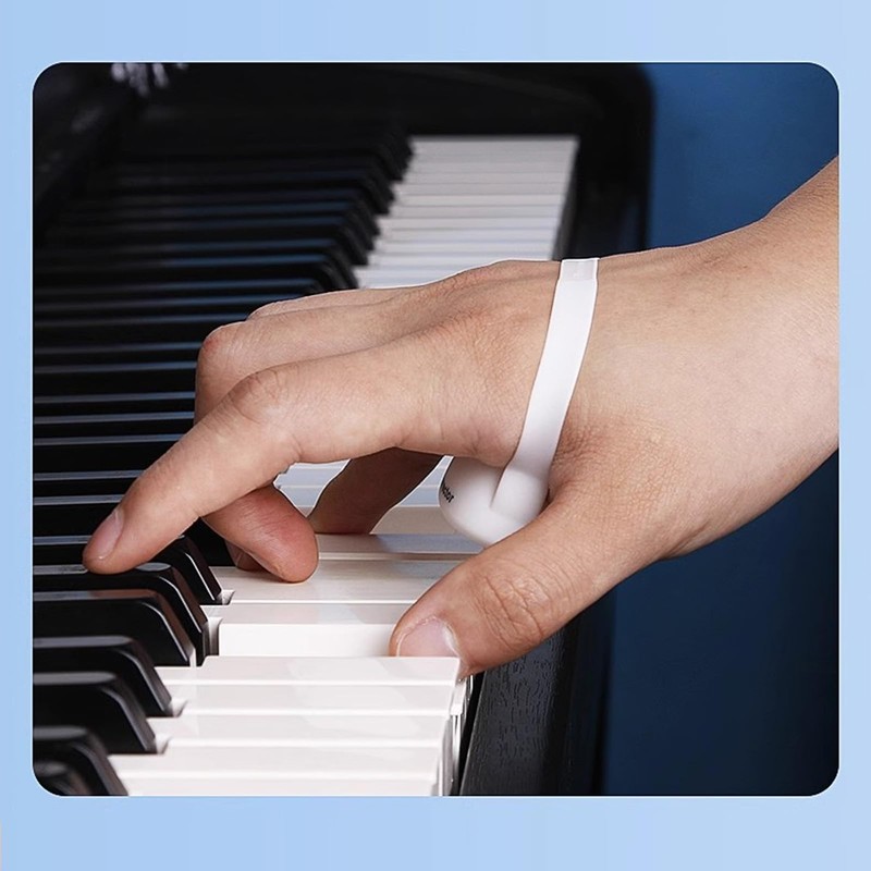 Piano Finger Trainer, 1 Pair Piano Hand Corrector Wearable Piano