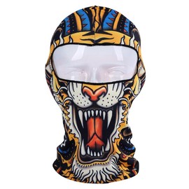 3D Balaclava Skull Animal Full Face Mask for Motorcycle Cycling Anti-UV Bandana - Color: A-34