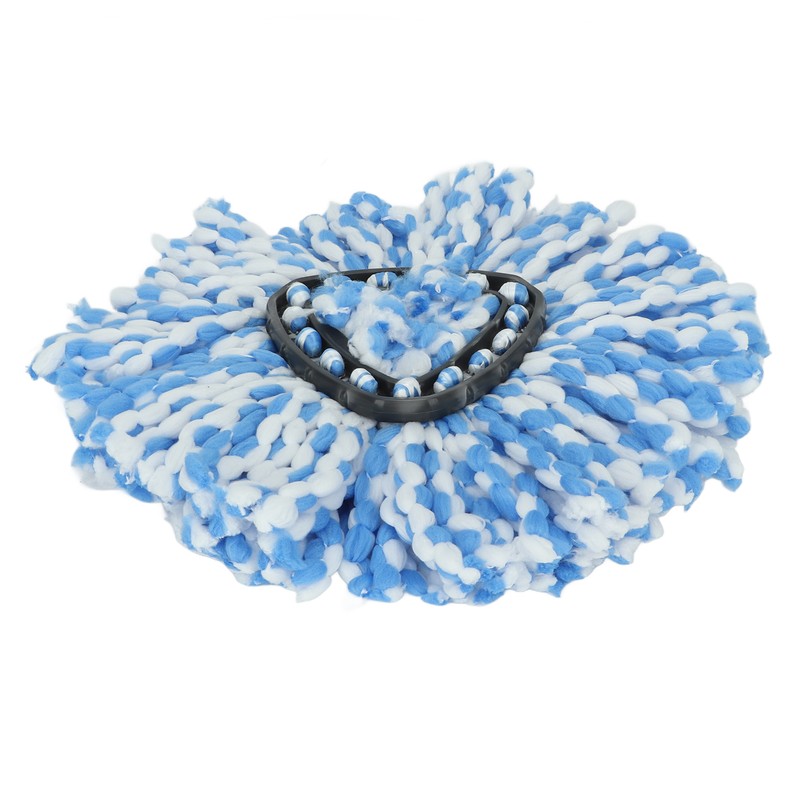 4Pcs Microfiber Rotating Mop Head 360 Spinning Triangular Mop Replacement