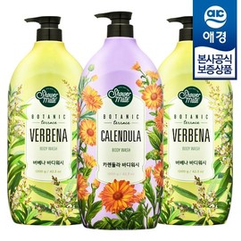 Aekyung [애경] 샤워메이트 보타닉 바디워시 1.2kg x3개 [카렌둘라] [AKYUNG] Shower Mate Botanic Body Wash 1.2kg x 3 [Calendula]