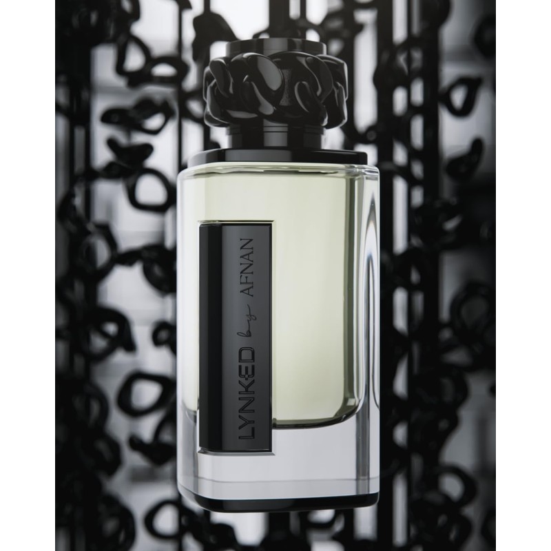 Afnan Lynked Freedom (Black) For Men Eau De Parfum, 3.4