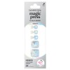 Dashing Diva Magic Press Magnetic Pedi Set Blue Pulse, 1 set, Emerald / 데싱디바 매직프레스 자석 페디 세트 블루 펄스, 1세트, 에메랄드