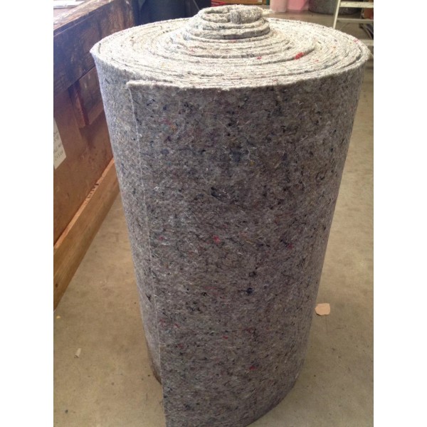 Rushin AUTOMOTIVE JUTE CARPET PADDING 40 OZ 36" WIDTH SOLD
