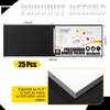 Resurhang 25 Pcs Pressboard Report Cover, 3" Capacity Presentation Binder