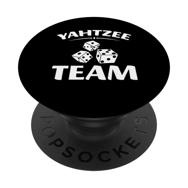 Yahtzee Team Würfelspiel Game Night PopSockets mit austauschbarem PopGrip