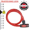 Master Lock Keyed Armoured Bike Cable Lock