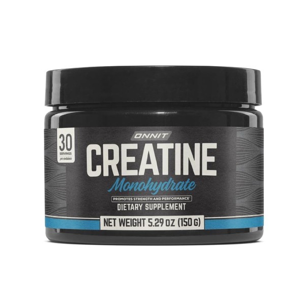 ONNIT Creatine Monohydrate Powder – 5g Premium Creatine for Muscle
