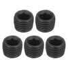 QUARKZMAN Pack of 5 Blanking Plugs, Pipe Plugs, NPT 1/16