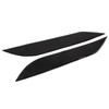 2pcs Headlight Eyebrow Eyelids Trim Decoration Car Light Eyebrow Replacement