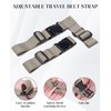 DAWZMR 4 Pack Luggage Straps for Multiple Suitcases, Adjustable Travel