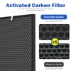 4 Sets Air220 Air320 Replacement Filters Compatible with Bissell Air320