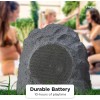 iHome Bluetooth Weatherproof Outdoor Rechargeable Rock Speakers (PAIR)