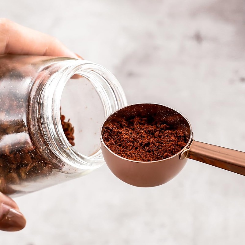 Coffee Scoop with Bag Clip, Multi-Function Milk Powder Measuring Spoon,