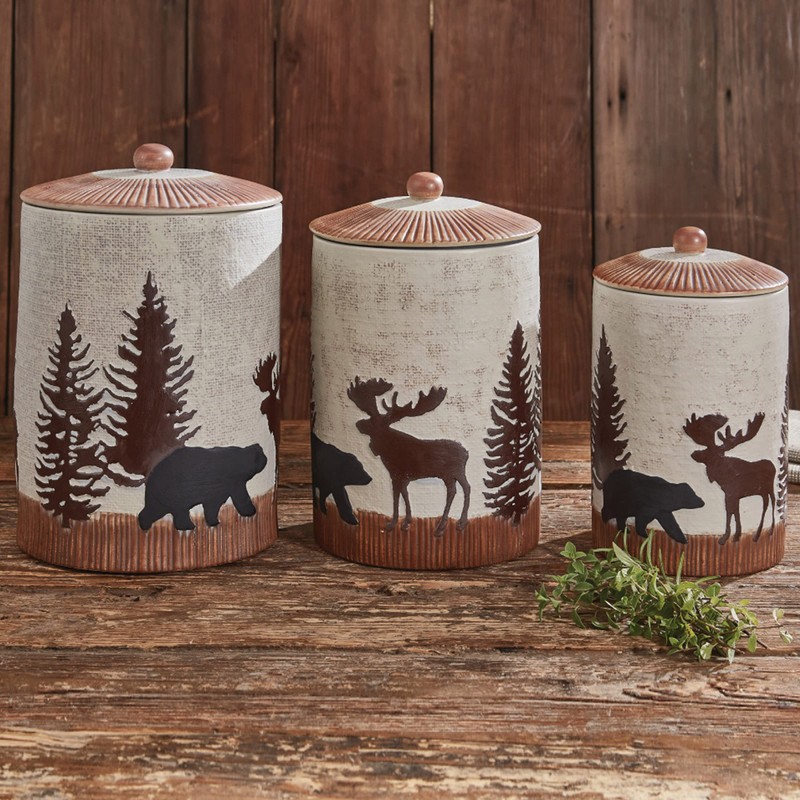 Park Designs Wilderness Trail Canister Set