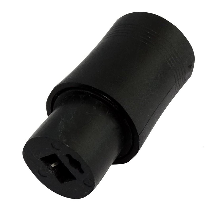 Aerzetix: 5x DIN 2-Pin Female Speaker Socket Connectors, Cord mount,