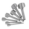Semicircle Punch, 7pcs/Set Leather Carft Half Round Punch, Belt End