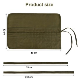 Pinsel Taschen 30 Slots Stifterolle Rollmäppchen Stifteetui Rolle Pinselmappe Leer Künstler Pinselrolle Groß Makeup Pinsel Tasche Leinwand Stifterolle Pinsel Etui Case Für Stifte Aquarell Öl-Pinsel