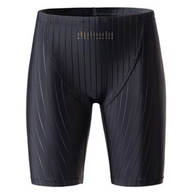 MY KILOMETRE Traje de baño Jammer para niños con cordón de entrenamiento para niños y jóvenes, traje de baño para niños, Negro, X-Large