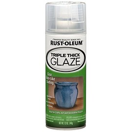 Rust-Oleum 264985 2 Pack Specialty Clear Triple Thick Spray, Clear, 12-Ounce