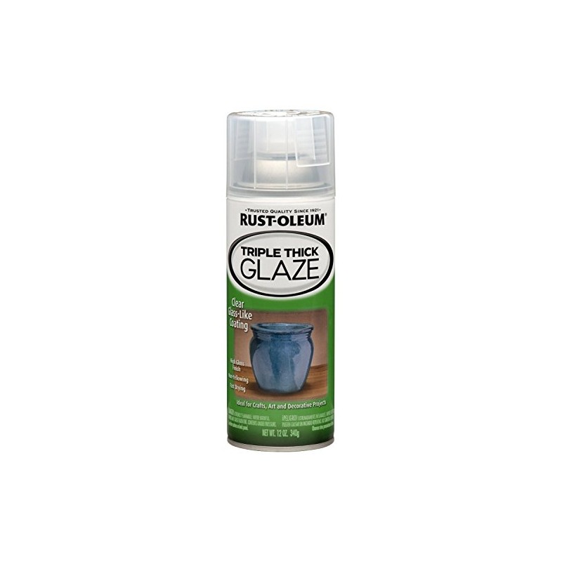 Rust-Oleum 264985 2 Pack Specialty Clear Triple Thick Spray, Clear,